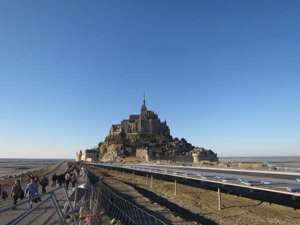 Mont Saint Michel at low tide